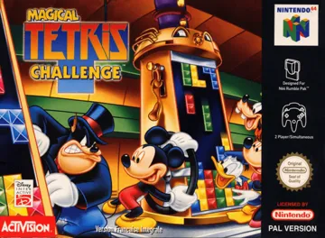 Magical Tetris Challenge (Europe) box cover front